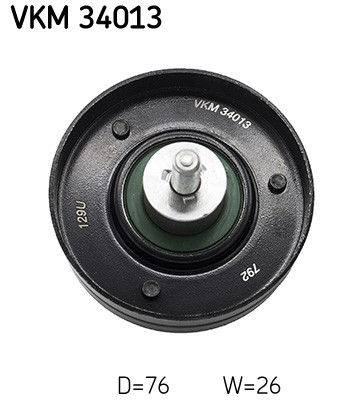 SKF Umlenk-/Führungsrolle, Keilrippenriemen